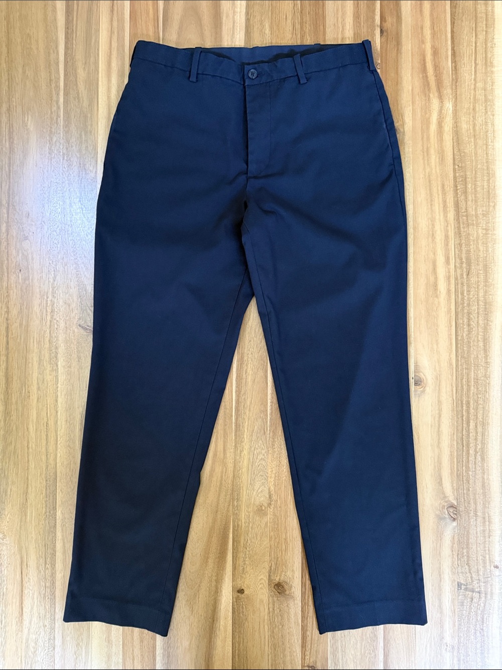 Uniqlo Navy Straight Leg Pants